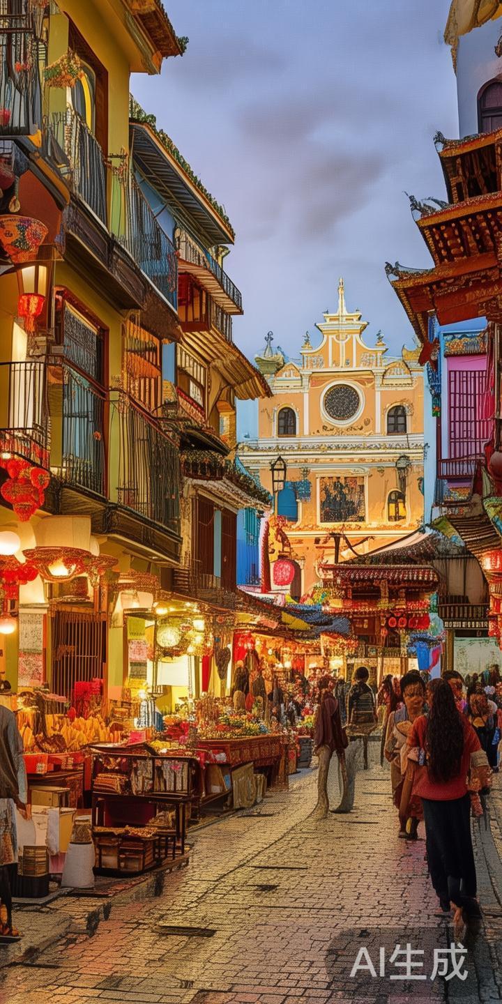 在全球化的推动下，不同文化在交流融合中不断展现出新